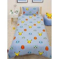 Pokemon Snuggle Teddy Fleece Duvet