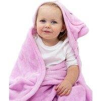 Peppa Pig Happy Hooded Fleece Blanket