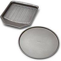 Morphy Richards Pizza Pan And Crisper Tray Set