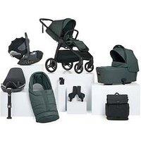 Mamas & Papas Complete Kit - Ocarro&Sup2; Teal (Inc Pushchair, Carrycot, Adaptors, Cupholder, Bag, Footmuff, Cloud T & Isofix Base)