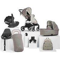 Mamas & Papas Complete Kit - Cloud T Vardo Heritage (Inc Pushchair, Carrycot, Adaptors, Cupholder, Bag, Footmuff, Blanket Cloud T & Isofix Base)