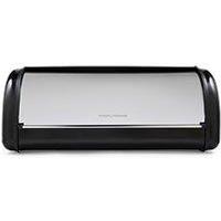 Morphy Richards Equip Roll Front Bread Bin Black