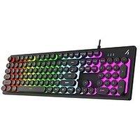 Stealth Light Up Gaming Keyboard 104 Keys - Black