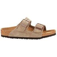 Birkenstock Arizona Suede Sandal - Taupe