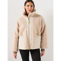 Barbour Brawby Fleece - White