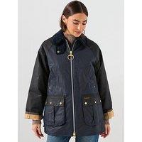 Barbour Kettlewell Wax Jacket - Navy