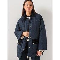Barbour Aldburgh Quilted Jacket- Navy