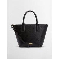 Barbour Birch Deboss Leather Tote Bag - Black