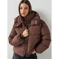 Only Cornelia Padded Jacket - Brown