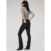 Only Royal High Flared Demin Jeans - Black