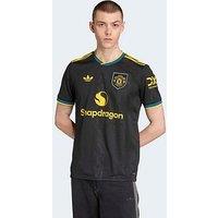Adidas Manchester United Mens 25/26 3Rd Stadium Replica Shirt - Black