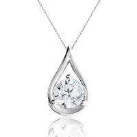 Love Diamond 1Ct Solitaire Pendant - Lab Grown