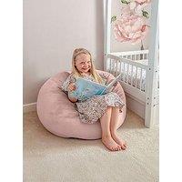 Rucomfy Mini-Slouch Bean Bag - Velvet - Pink