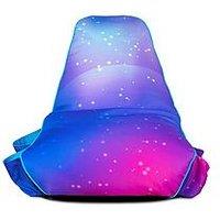 Rucomfy Rugame Kids Gaming Bean Bag Chair - Purple Galaxy