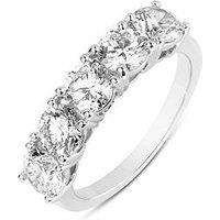 Love Diamond 2Ct 5 Stone Lab Grown Diamond Ring