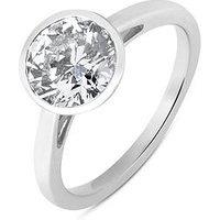 Love Diamond 2Ct Rubover Solitaire - Lab Grown Diamond