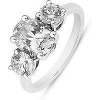 Love Diamond Mixed Shapes Trilogy Ring - Lab Grown