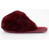 Free People Snowball Slipper - Dark Red