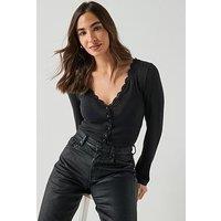 Free People Big Love Cardigan - Black