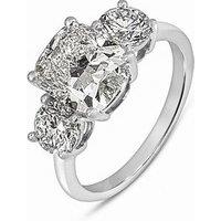 Love Diamond Mixed Shapes Trilogy Ring - Lab Grown