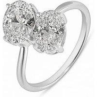 Love Diamond 2.00Ct 'Me & You' Diamond Ring Lab Grown