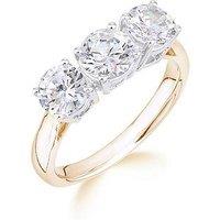 Love Diamond Lab Grown Trilogy Ring - One Colour