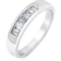 Love Diamond Asscher Cut Eternity Ring