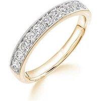 Love Diamond Third Carat Half Eternity Ring - One Colour