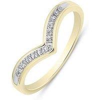 Love Diamond Wishbone Eternity Ring - One Colour