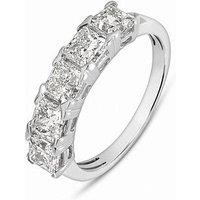 Love Diamond 5 Stone Princess Cut Ring - Lab Grown