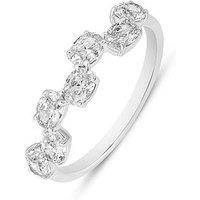 Love Diamond Hip Hop Oval Ring - One Colour
