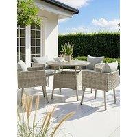 The Very Collection Antigua 4 Seater Dining Set
