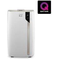 Delonghi Pinguino Pacel98 Portable 10,700 Btu Air Conditioner With Eco Real Feel Technology - Silver