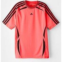 Adidas Originals Junior Boys Teamgeist T-Shirt Kids - Pink