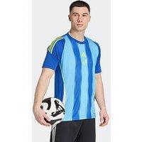 Adidas Mens Messi Jersey T-Shirt - Blue