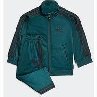 Adidas Originals Infant Unisex Adicolor Firebird Tracksuit Kids - Green