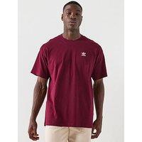 Adidas Originals Mens Essenatials T-Shirt - Red