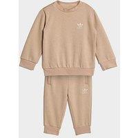 Adidas Originals Infant Crew Set - Magic Beige