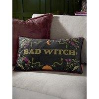 Furn Bad Witch 30X50 Polyester Cushion Black Magic