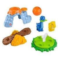 Fisher-Price Little People Spin & Play Dinosaur Playground Toddler Playset