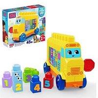 Mega Bloks First Builders Build & Count Bus Block Toy (45 Pieces)