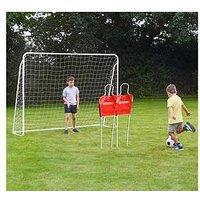 Sportspower 8Ft X 6Ft Steel Soccer Goal & 2 Defenders