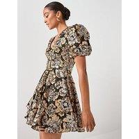 Elliatt Celeste Mini Dress - Black