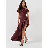 Elliatt Livia Gown - Burgundy Red