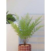 The Very Collection 95Cm Faux Outdoor Potted Fern