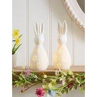 The Very Collection Set Of 2 Light-Up Rabbits