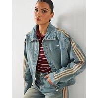 Adidas Originals Womens Premium Essentials Denim Jacket - Blue
