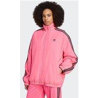 Adidas Originals Womens Adilenium Season 3 Oversized Track Top - Pink