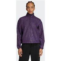 Adidas Womens Training Printed Polarfleece - Purple