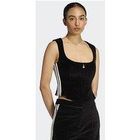 Adidas Originals Womens Velevet Corset - Black